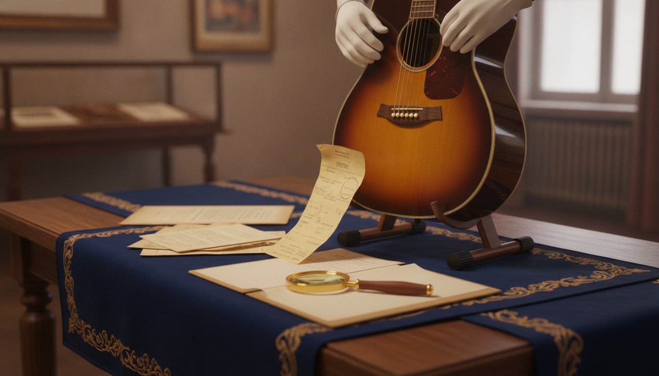 How Does Provenance Affect the Value of a Signed Guitar?