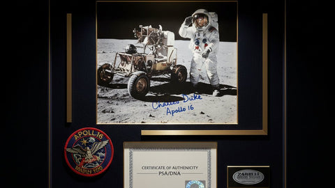 Charles Duke Signed Memorabilia — Youngest Person to Walk on the Moon, Value Guide