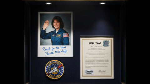 Christa McAuliffe Memorabilia — Challenger Teacher-in-Space; Tragedy Premium and Authentication