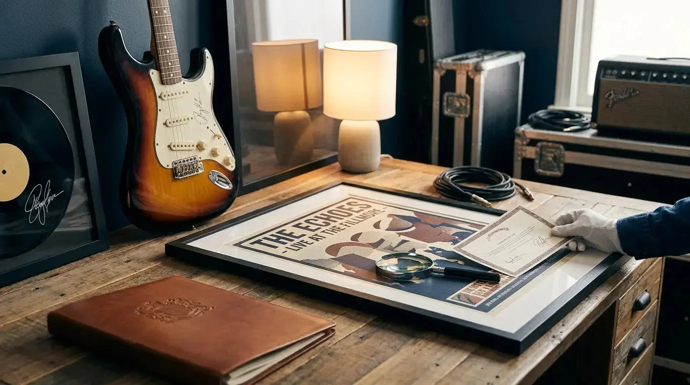 Concert Poster Authentication: Signed vs Unsigned, Limited vs Open Run - Gauntlet Gallery