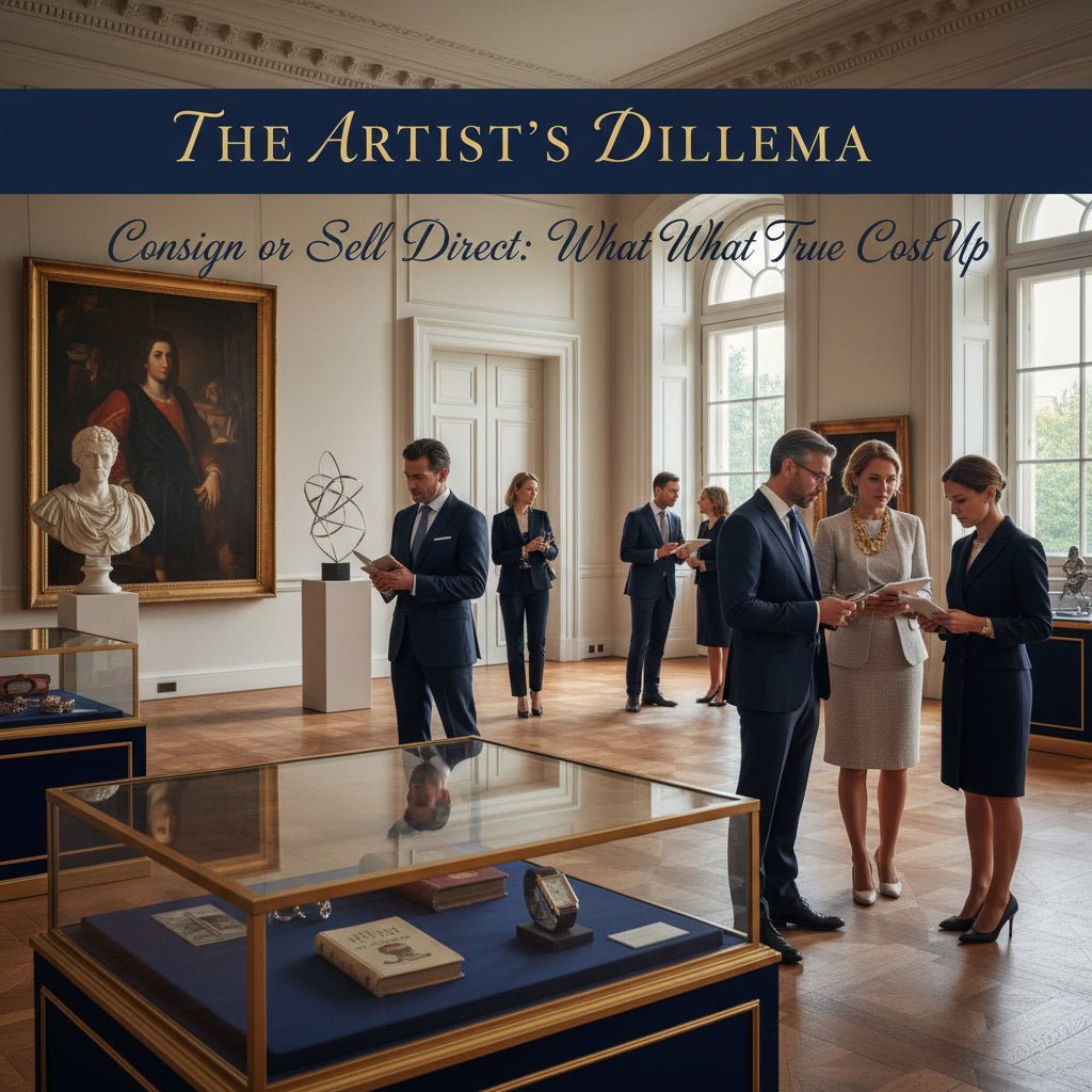 Consigning Art and Collectibles vs. Selling Direct: What You Keep and What You Give Up - Gauntlet Gallery