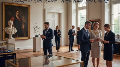 Consigning Art and Collectibles vs. Selling Direct: What You Keep and What You Give Up
