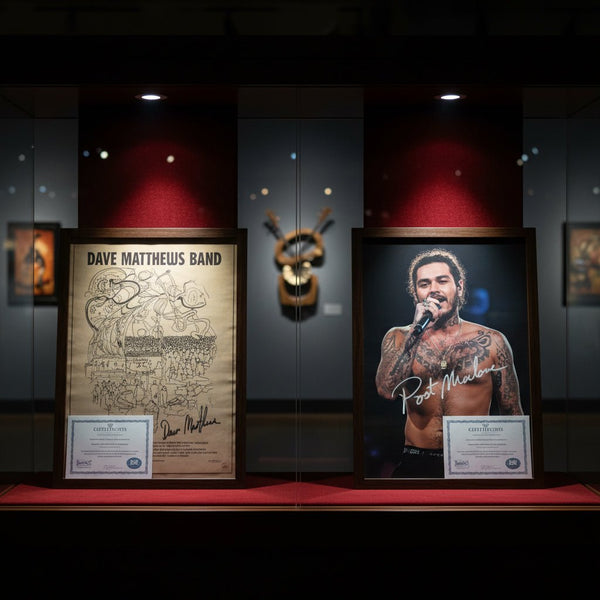 Dave Matthews Band and Post Malone Signed Memorabilia: Authentication Guide