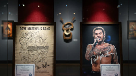 Dave Matthews Band and Post Malone Signed Memorabilia: Authentication Guide