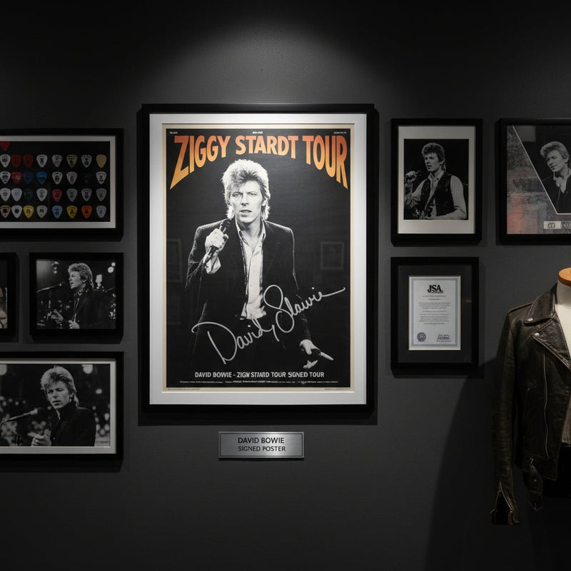 David Bowie Signed Memorabilia: Collector Guide & Authentication - Gauntlet Gallery