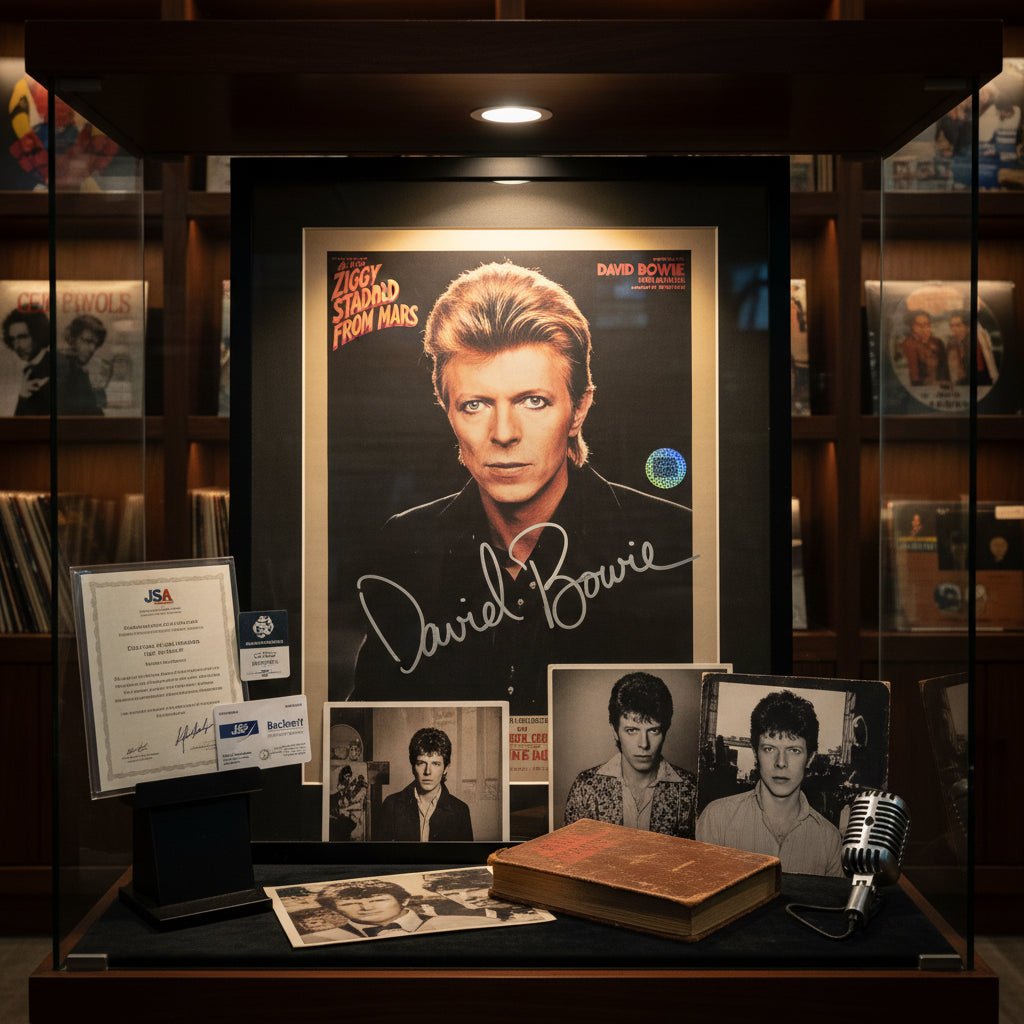 David Bowie Signed Memorabilia: Market Guide and Authentication Standards - Gauntlet Gallery