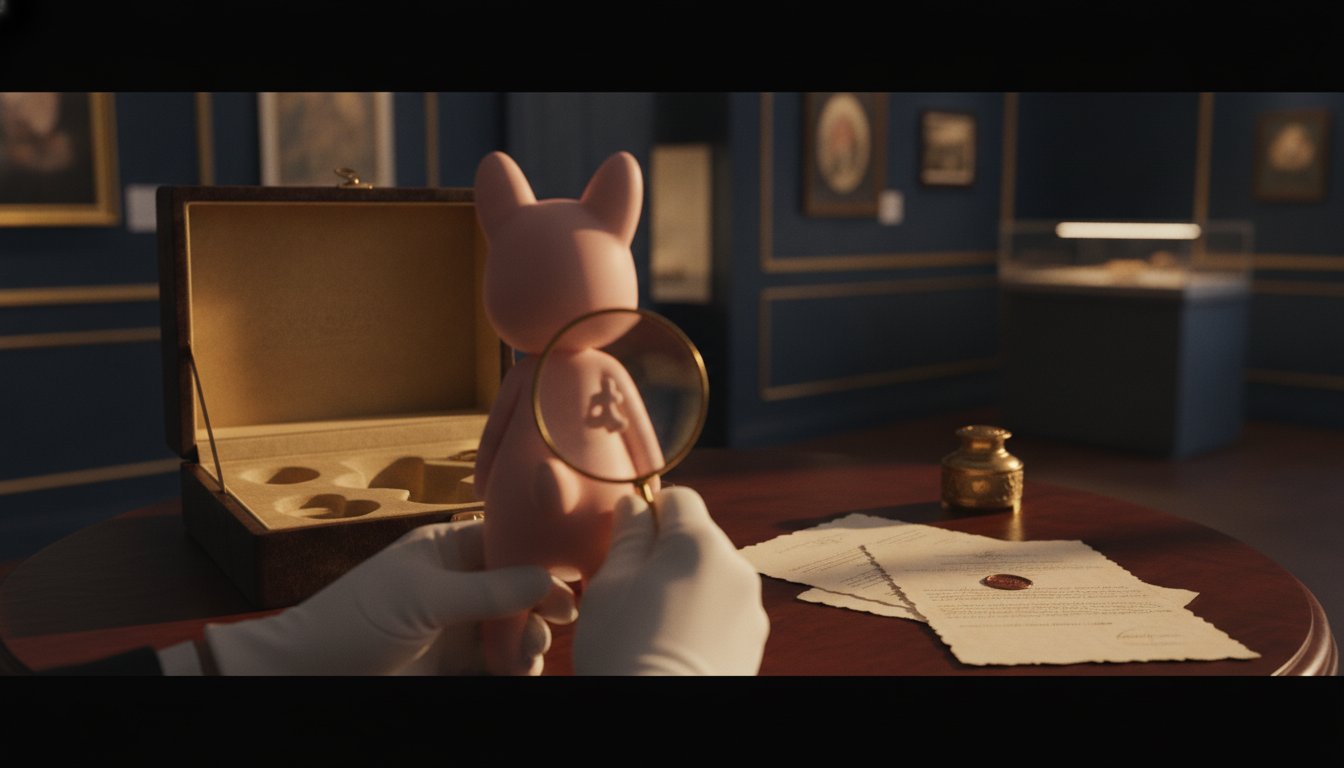 How Should I Authenticate a KAWS Companion Blush 2017 Figure?