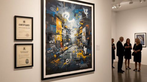 Death NYC Authentication Guide — Artist COA with Gold Seal Requirement