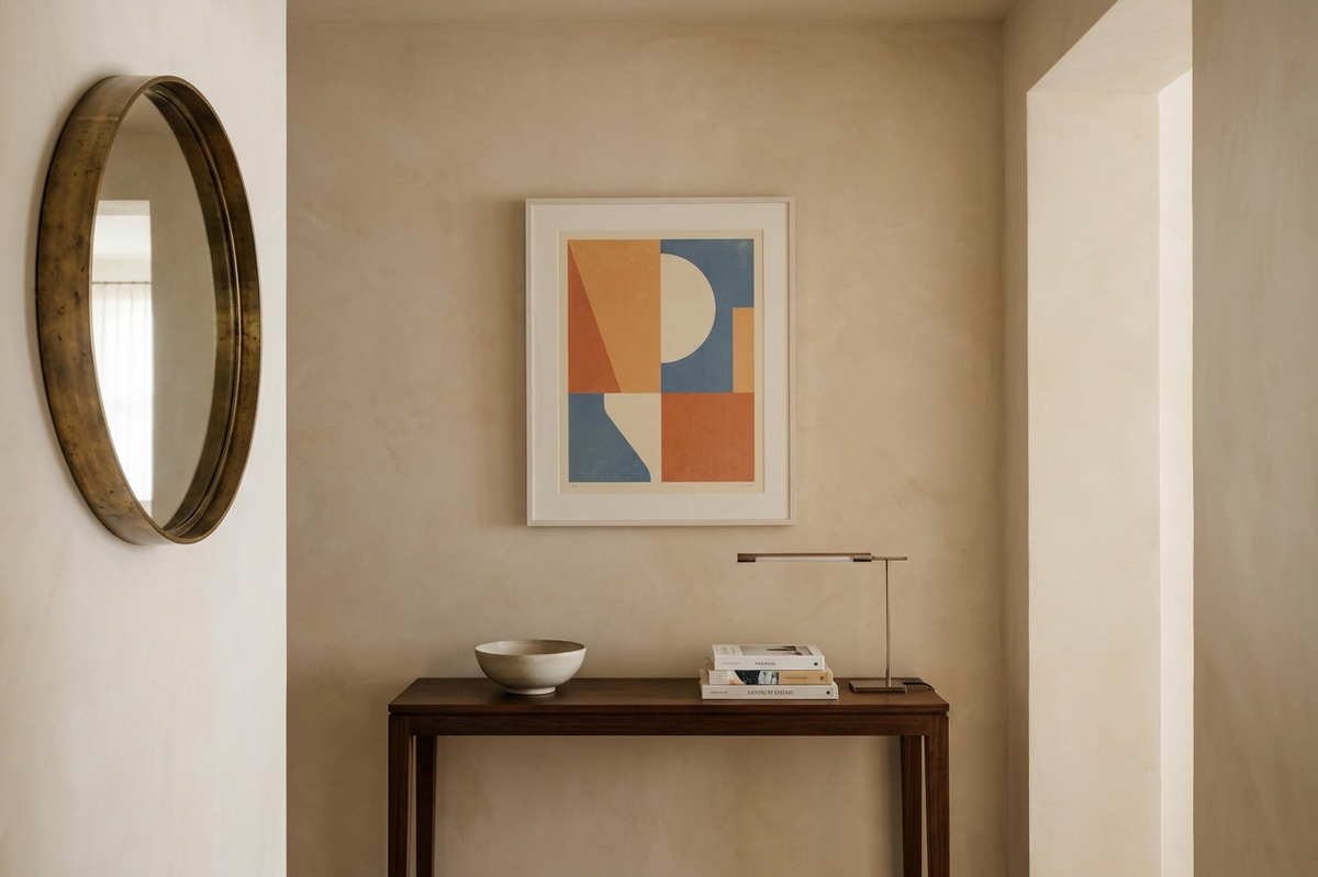 Editorial interior illustration for Death NYC in Interior Design: Styling a Limited Print Without Overdoing It