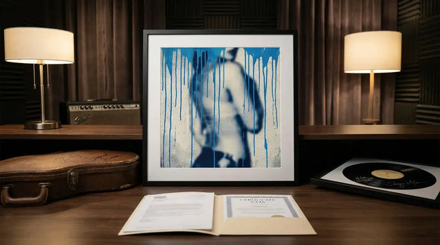 DEATH NYC Taylor Swift Blue Drip 3/100 Signed Ltd Ed Print w/COA Pop Art: Collector Guide - What It Is, What It Is Worth
