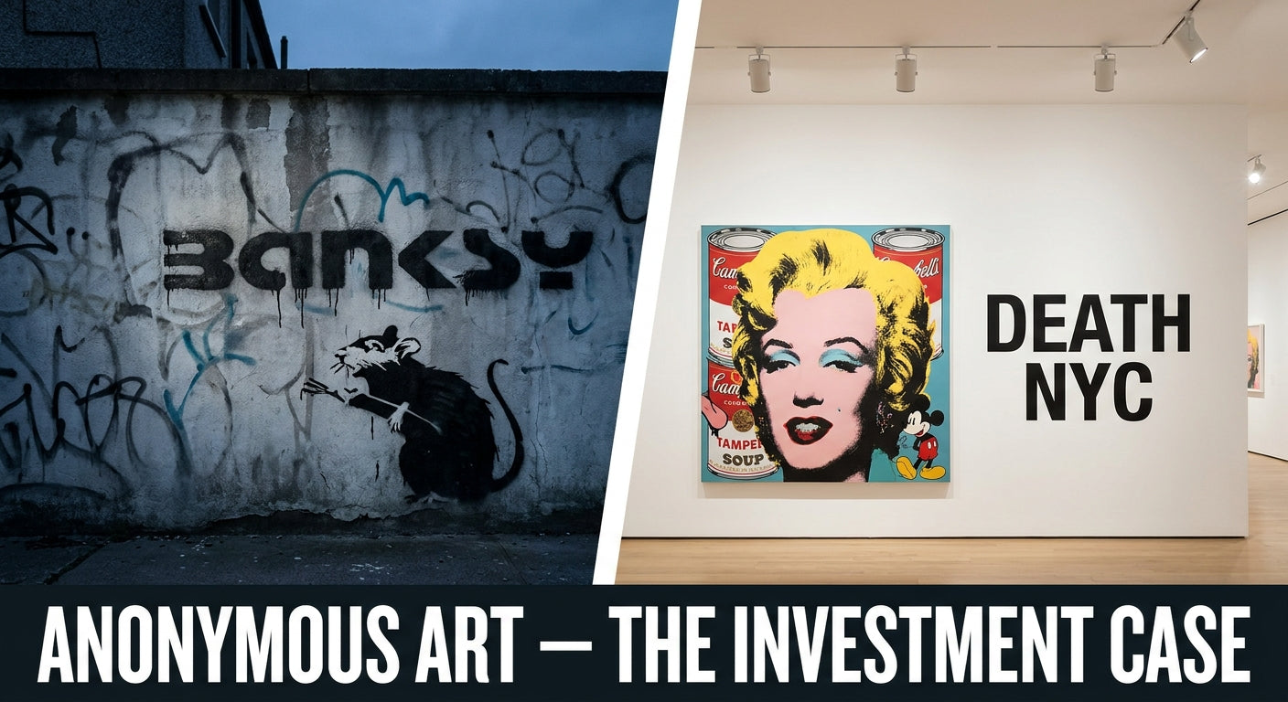 Death NYC vs. Banksy: Anonymous Art's Investment Case - Gauntlet Gallery