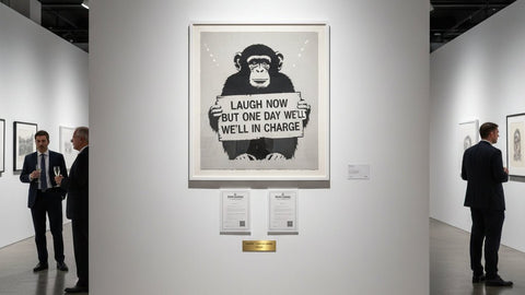 Death NYC vs. Banksy: Pop Art Appropriation, Two Different Authentication Chains
