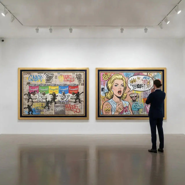 Death NYC vs Mr. Brainwash: Mash-Up Art Compared
