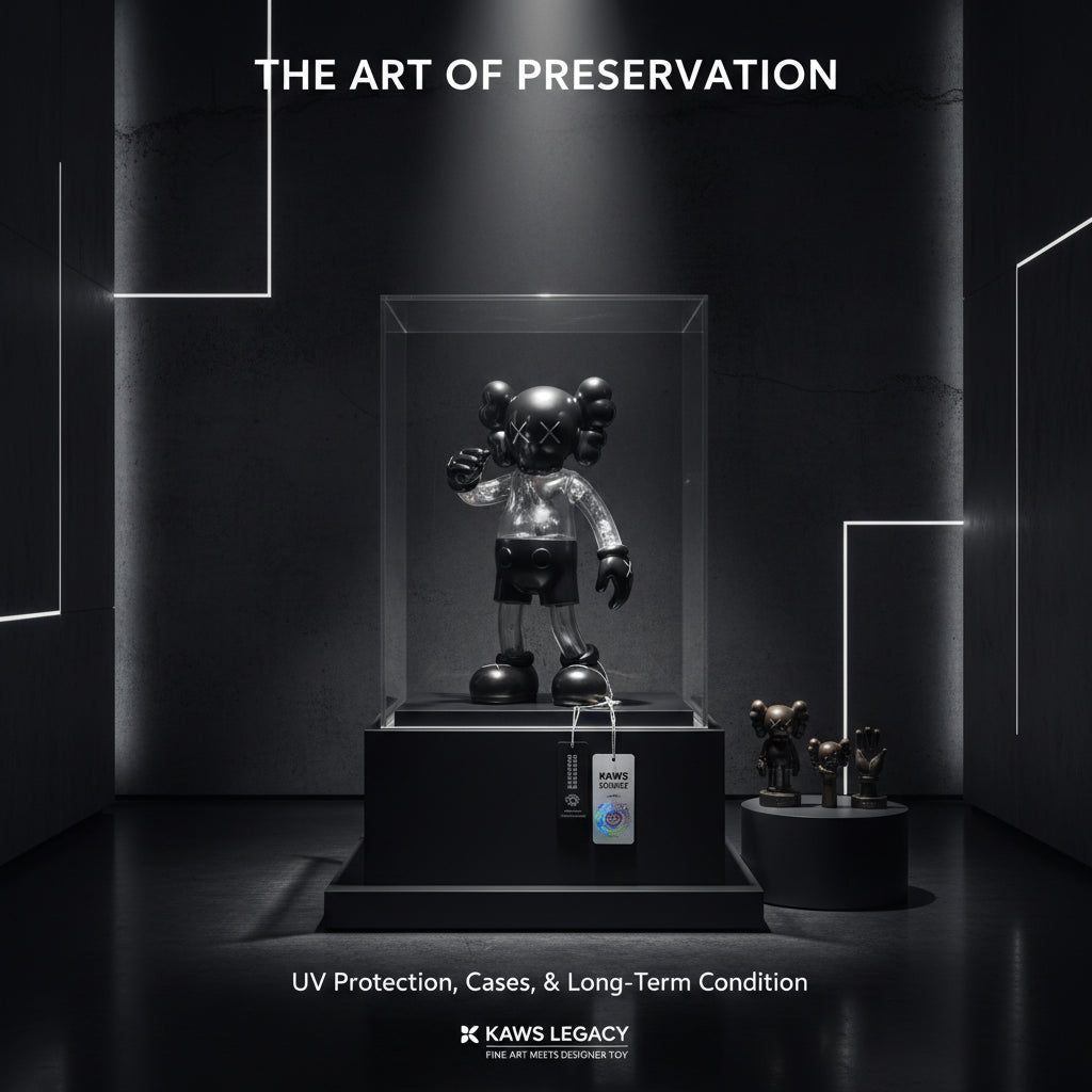 Displaying KAWS Figures: UV Protection, Cases, and Long-Term Condition Preservation - Gauntlet Gallery