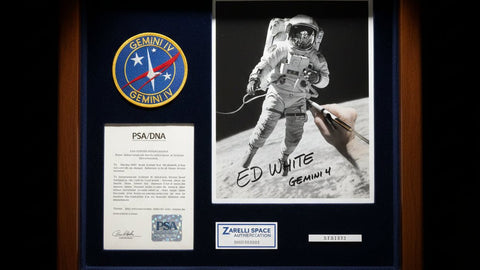 Ed White Signed Memorabilia — First American Spacewalk (Died Apollo 1); Value Guide