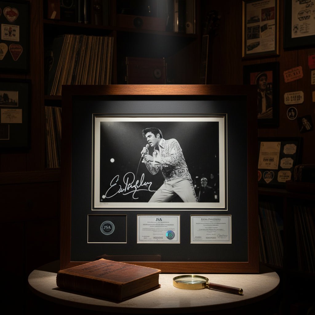 Elvis Presley Signed Memorabilia: Market Guide and Authentication Standards - Gauntlet Gallery