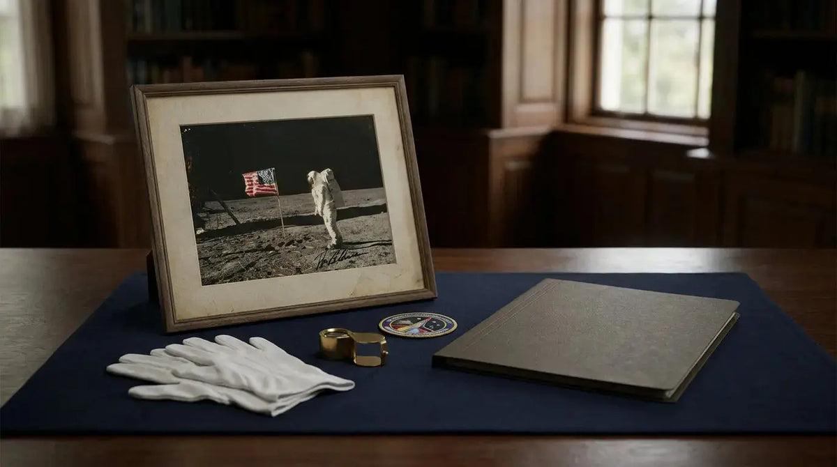 Flag Signed by Buzz Aldrin: Collector Guide, Rarity & Value - Gauntlet Gallery