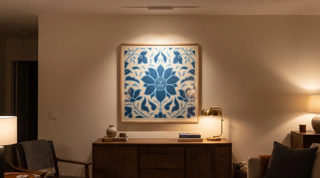 Art Lighting That Shows the Work Without Ignoring Its Care