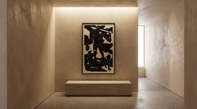 Art Against Limewash, Plaster, and Other Textured Walls
