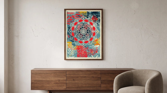 Shepard Fairey Chaos Mandala: Pattern and Architecture