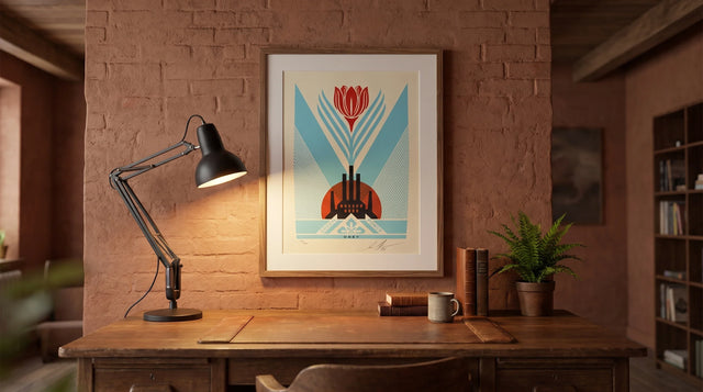 Shepard Fairey Green Power Factory: A Warm Industrial Study