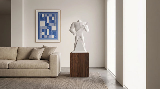 Mixing Sculptures and Prints Without Filling Every Surface