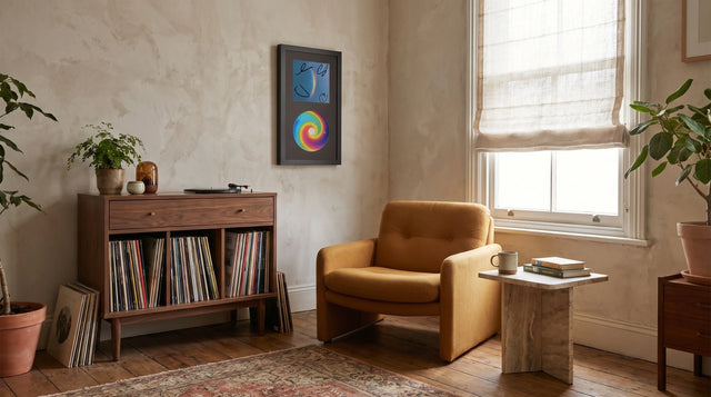Music Memorabilia in a Living Room: Personal Without Becoming a Shrine