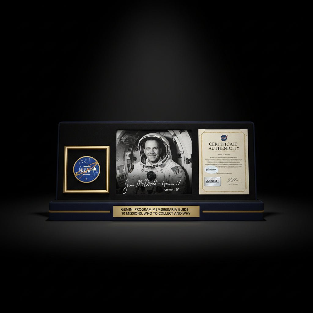 Gemini Program Memorabilia Guide — 10 Missions, Who to Collect and Why - Gauntlet Gallery