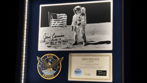 Gene Cernan Signed Memorabilia — Last Man on the Moon Value Guide