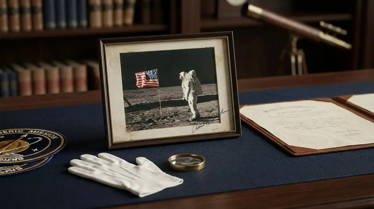 Gene Cernan Signed Memorabilia — Last Man on the Moon Value Guide - Gauntlet Gallery