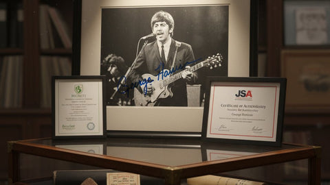 George Harrison Signed Memorabilia — Value Guide (Died 2001, Fixed Supply)