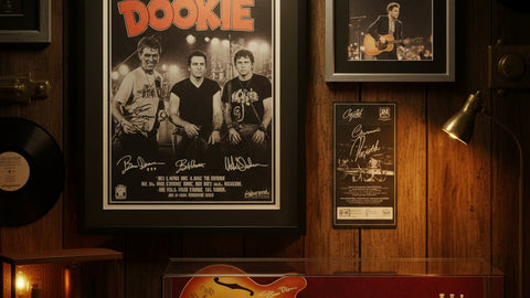 Green Day, Coldplay, and Oasis Signed Guitar Value Guide