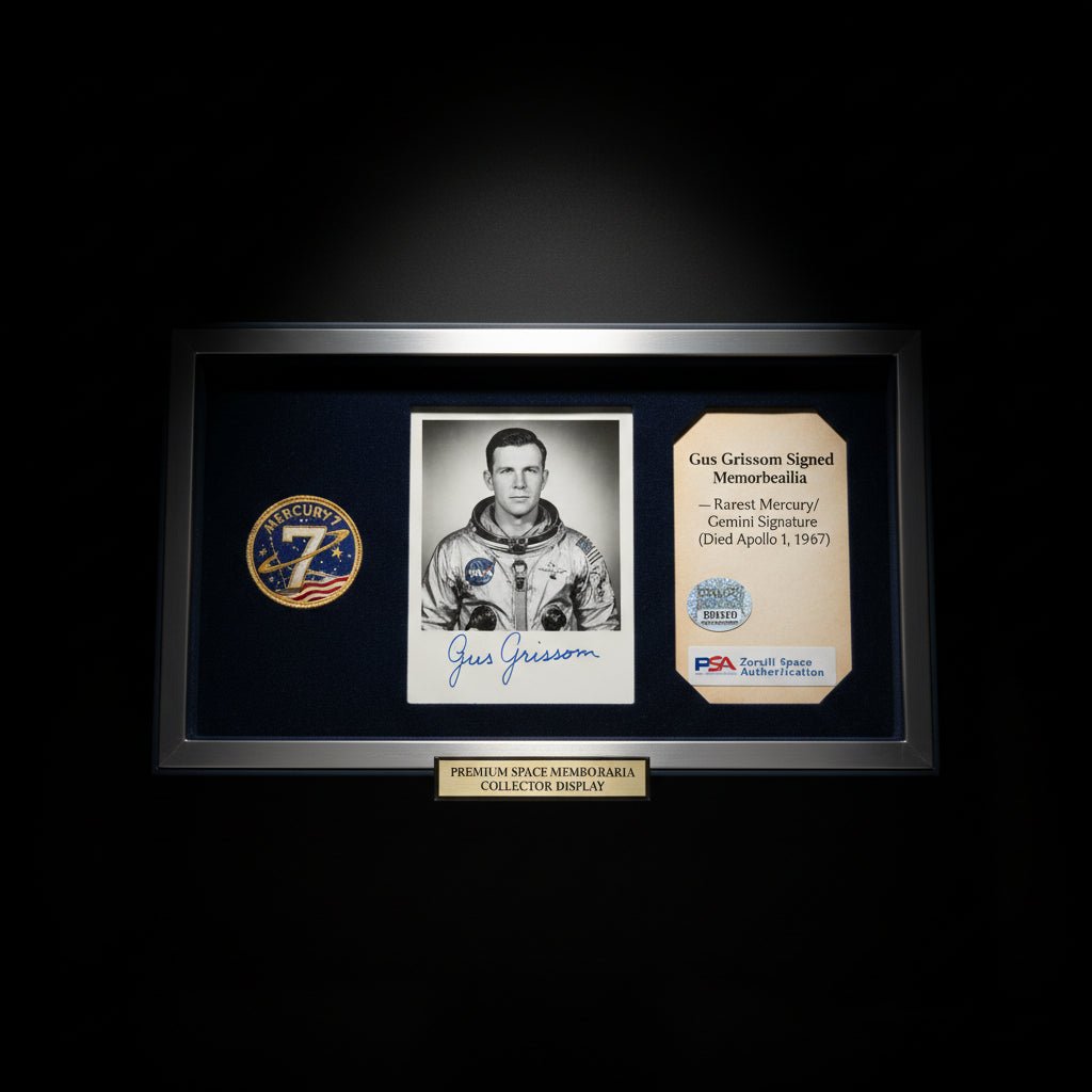 Gus Grissom Signed Memorabilia — Rarest Mercury/Gemini Signature (Died Apollo 1, 1967) - Gauntlet Gallery