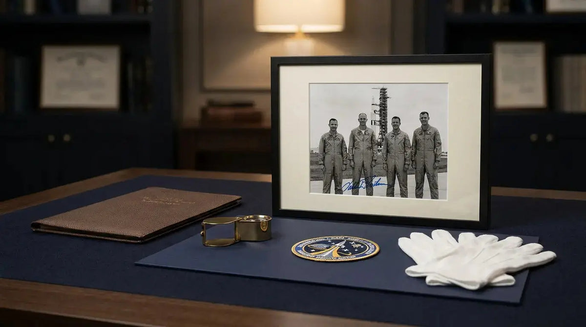 Gus Grissom Signed Memorabilia — Rarest Mercury/Gemini Signature (Died Apollo 1, 1967) - Gauntlet Gallery