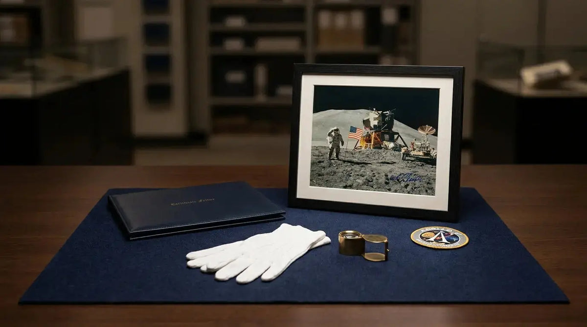 Harrison Schmitt Signed Memorabilia — Only Scientist-Astronaut on the Moon, Collector Value - Gauntlet Gallery