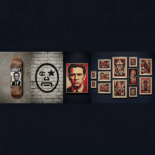 The Stages of Shepard Fairey’s Career: From Skate Decks to the Smithsonian