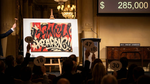 How Auction Houses Value Street Art