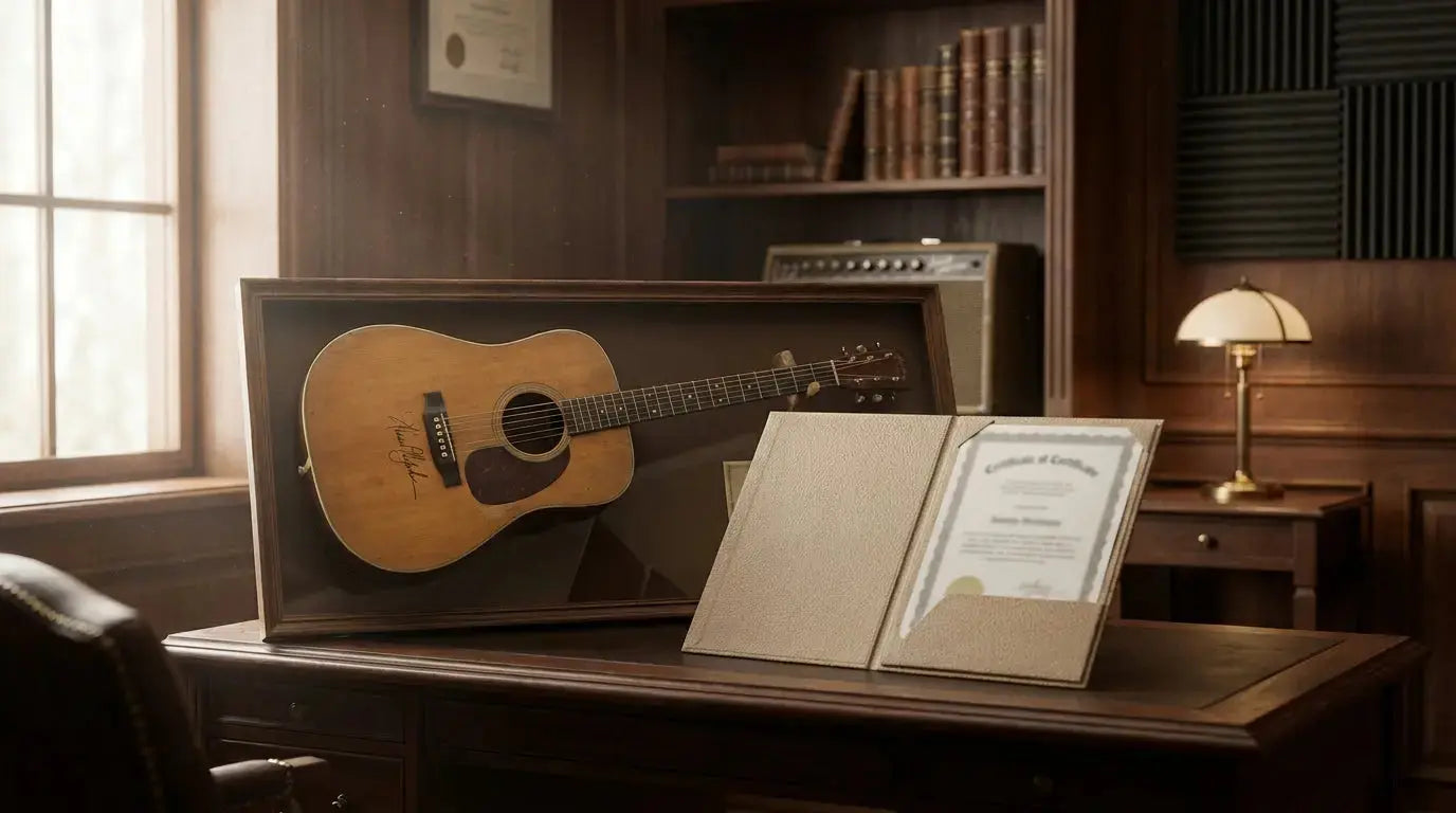 How Beckett Authentication Works for Music Memorabilia vs JSA Comparison - Gauntlet Gallery