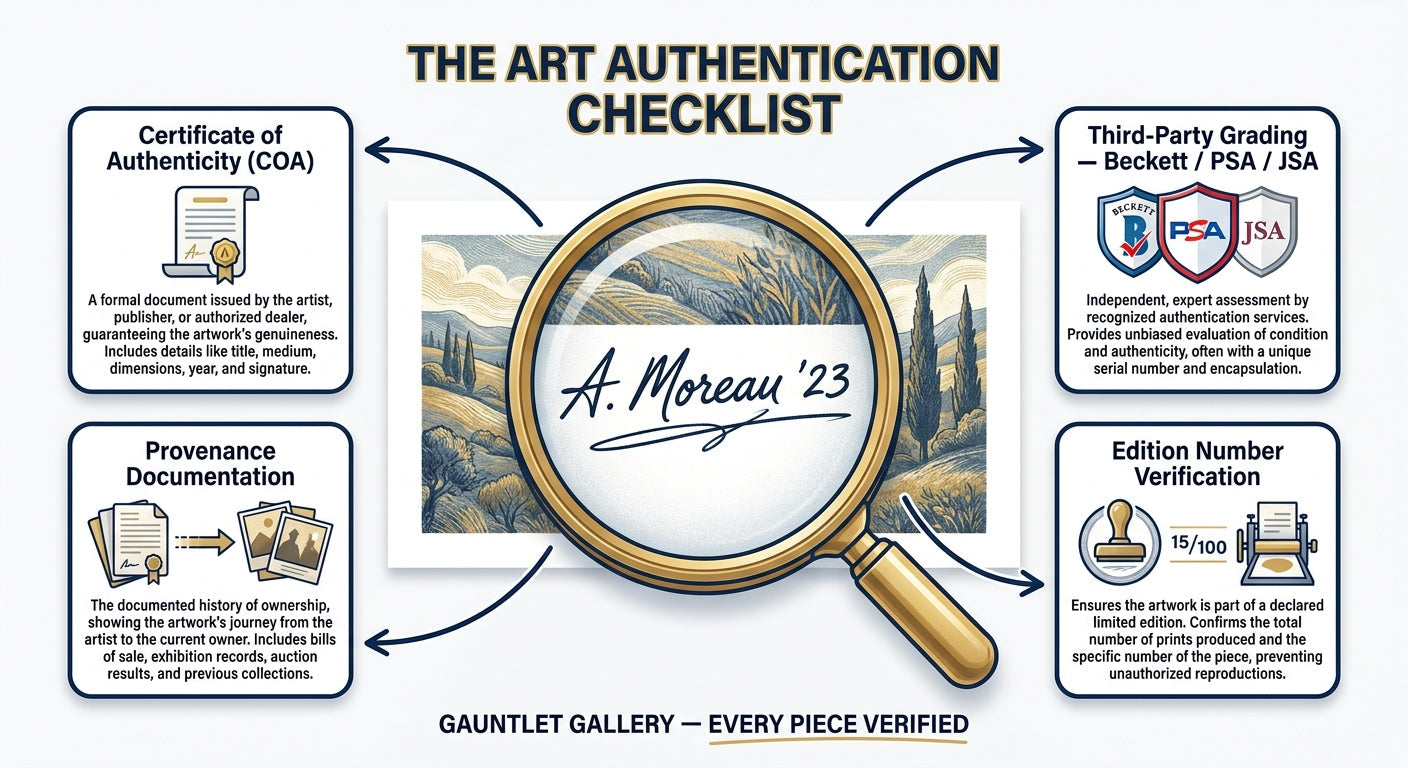 How to Authenticate Your Art Purchase - Gauntlet Gallery