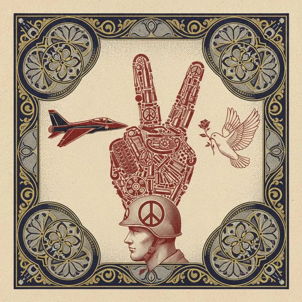Inside Shepard Fairey’s Duality of Humanity Series - Gauntlet Gallery