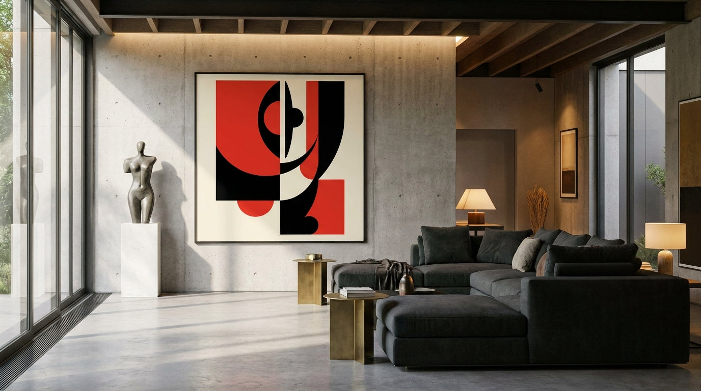 Interior Design with Statement Art Pieces - Gauntlet Gallery