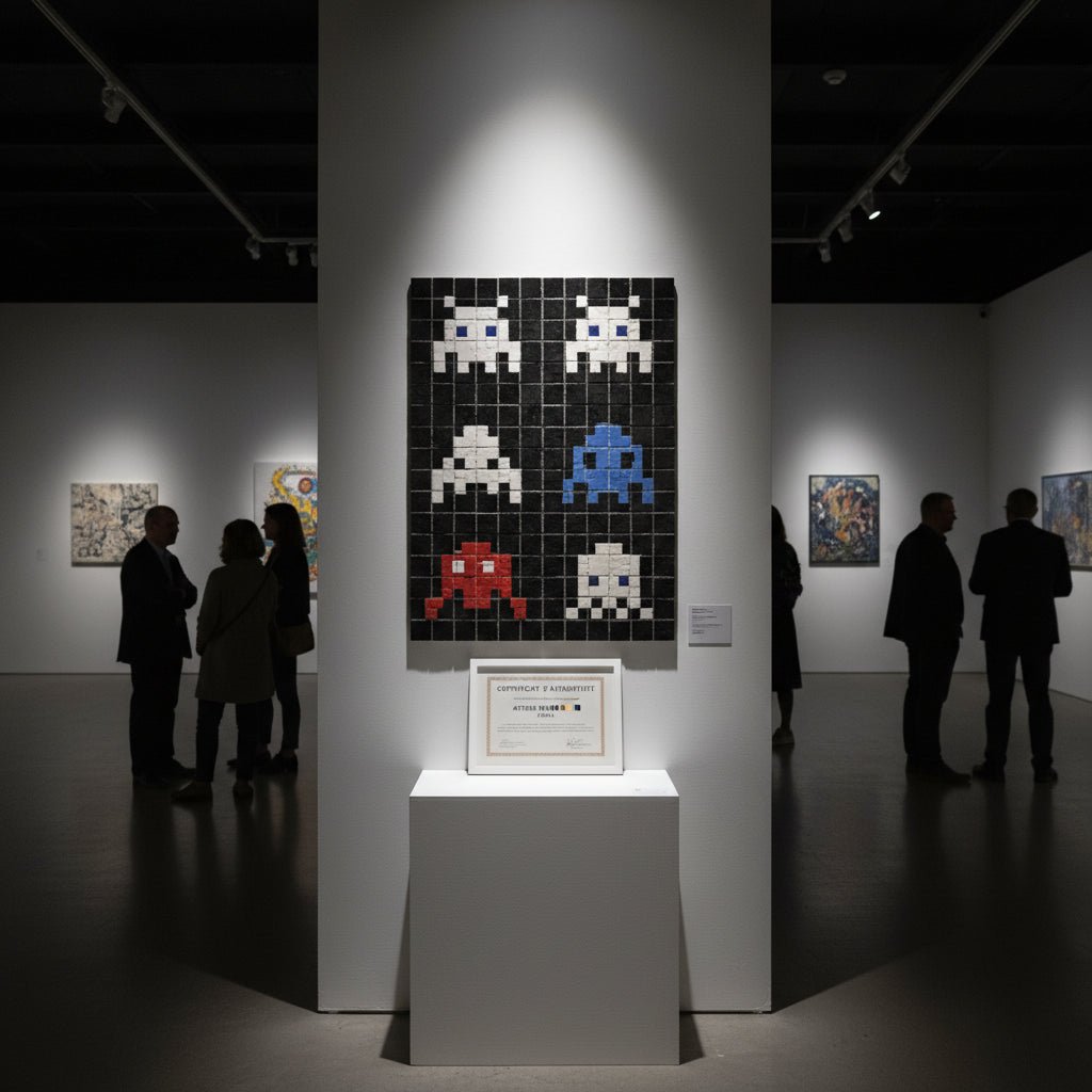 Invader Tile Art: Buying Authenticated Works by the Paris Street Artist - Gauntlet Gallery