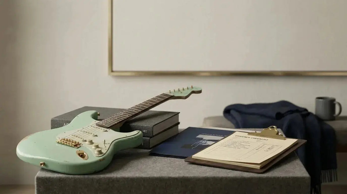 Isaac Brock Autographs: Modest Mouse Signed Guitar and Vinyl Guide - Gauntlet Gallery