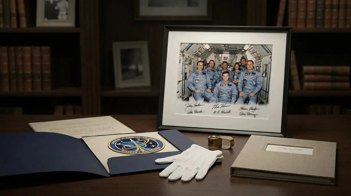 ISS Crew Signed Memorabilia: The Commercial Era Astronaut Autograph Guide - Gauntlet Gallery
