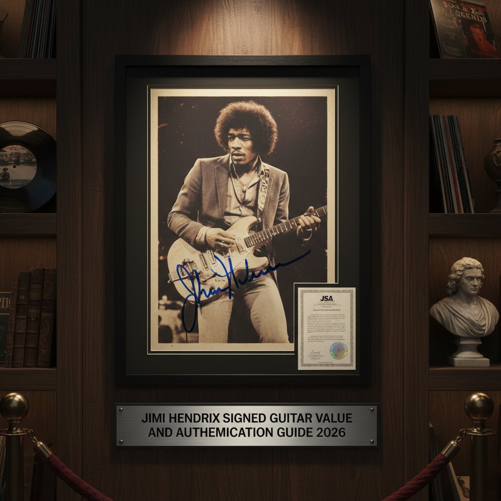 Jimi Hendrix Signed Guitar Value and Authentication Guide 2026 - Gauntlet Gallery