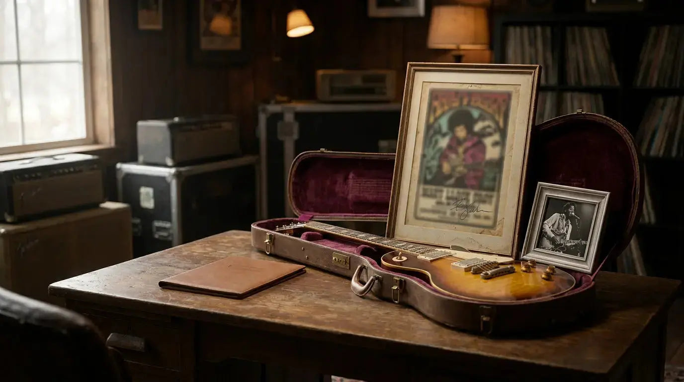 Jimi Hendrix Signed Memorabilia: Concert Posters vs Guitars vs Photos — Which Holds Value? - Gauntlet Gallery