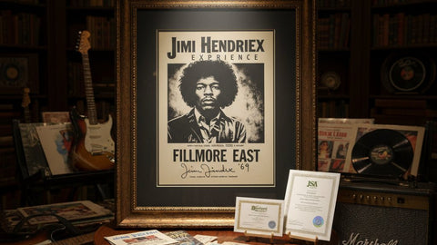 Jimi Hendrix Signed Memorabilia: Why Authentic Examples Are Exceptionally Rare