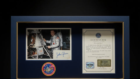 John Glenn Signed Memorabilia — Friendship 7, the Most Iconic American Orbit