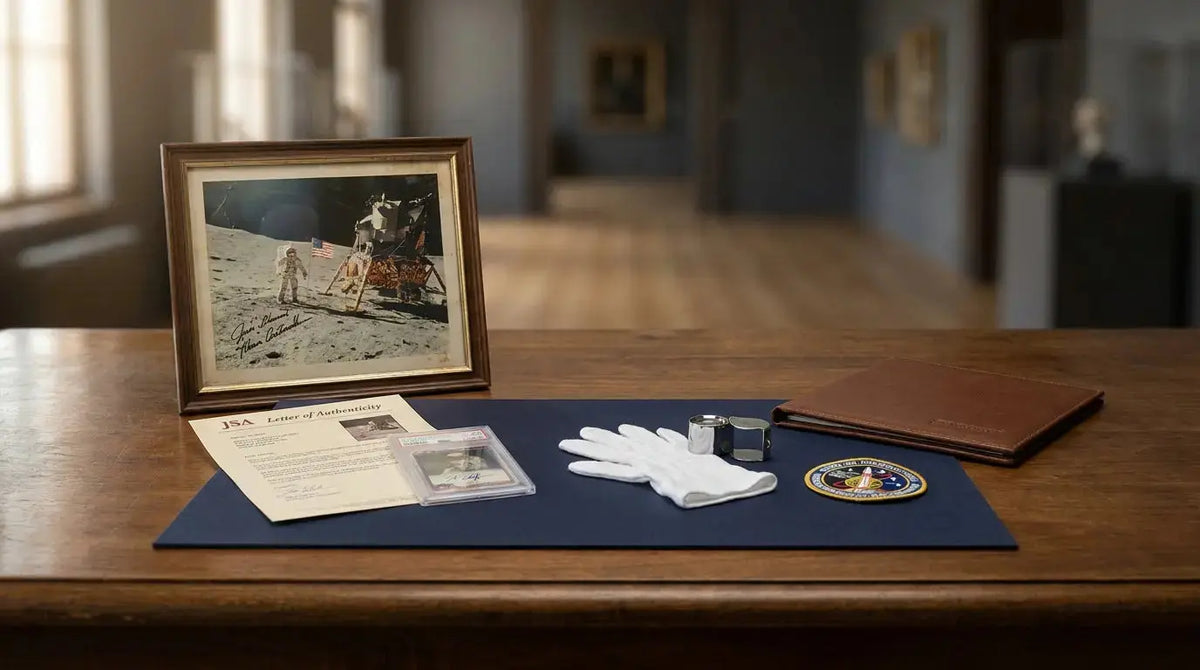 JSA Letter vs PSA Slab for Astronaut Signatures: Which Has Better Resale Value? - Gauntlet Gallery
