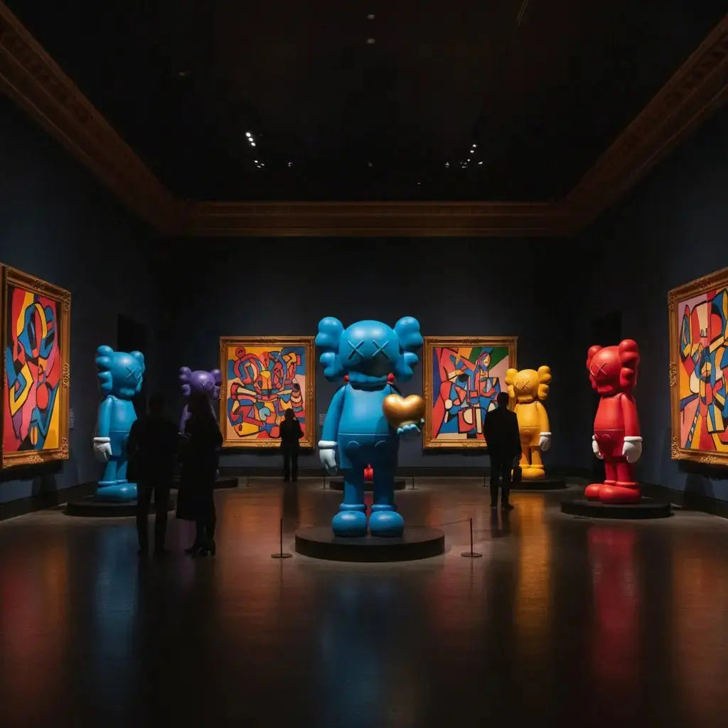 KAWS Brooklyn Museum: Inside the WHAT PARTY Retrospective - Gauntlet Gallery
